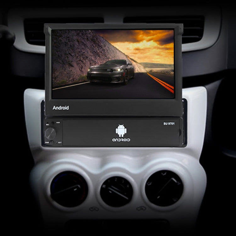 SU 9701 1GB+32GB 7 inch HD Foldable Universal Car Android Radio Receiver MP5 Player, Support FM & Bluetooth & TF Card & GPS & Phone Link & WiFi, 1GB+32GB SU 9701 1GB+32GB 7 inch HD Foldable Universal Car Android Radio Receiver MP5 Player, Support FM & Bluetooth & TF Card & GPS & Phone Link & WiFi, 1GB+32GB